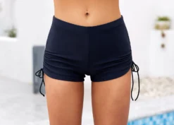 Tribal Print Spaghetti Strap Drawstring Side Tankini Set -Elegance Swimwear Store 262506 P 16116582639354