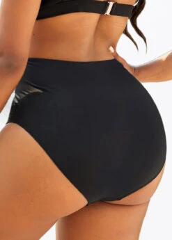 Criss Cross Contrast Blue Bikini Set -Elegance Swimwear Store 319116 P 16697196926131