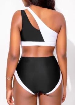 Black Contrast Cutout One Piece Swimwear 18 Black Contrast Cutout One Piece Swimwear -Elegance Swimwear Store 321735 P 16709808592077