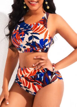 Two Piece High Waisted Bikini Set -Elegance Swimwear Store 331449 P 16844729102492