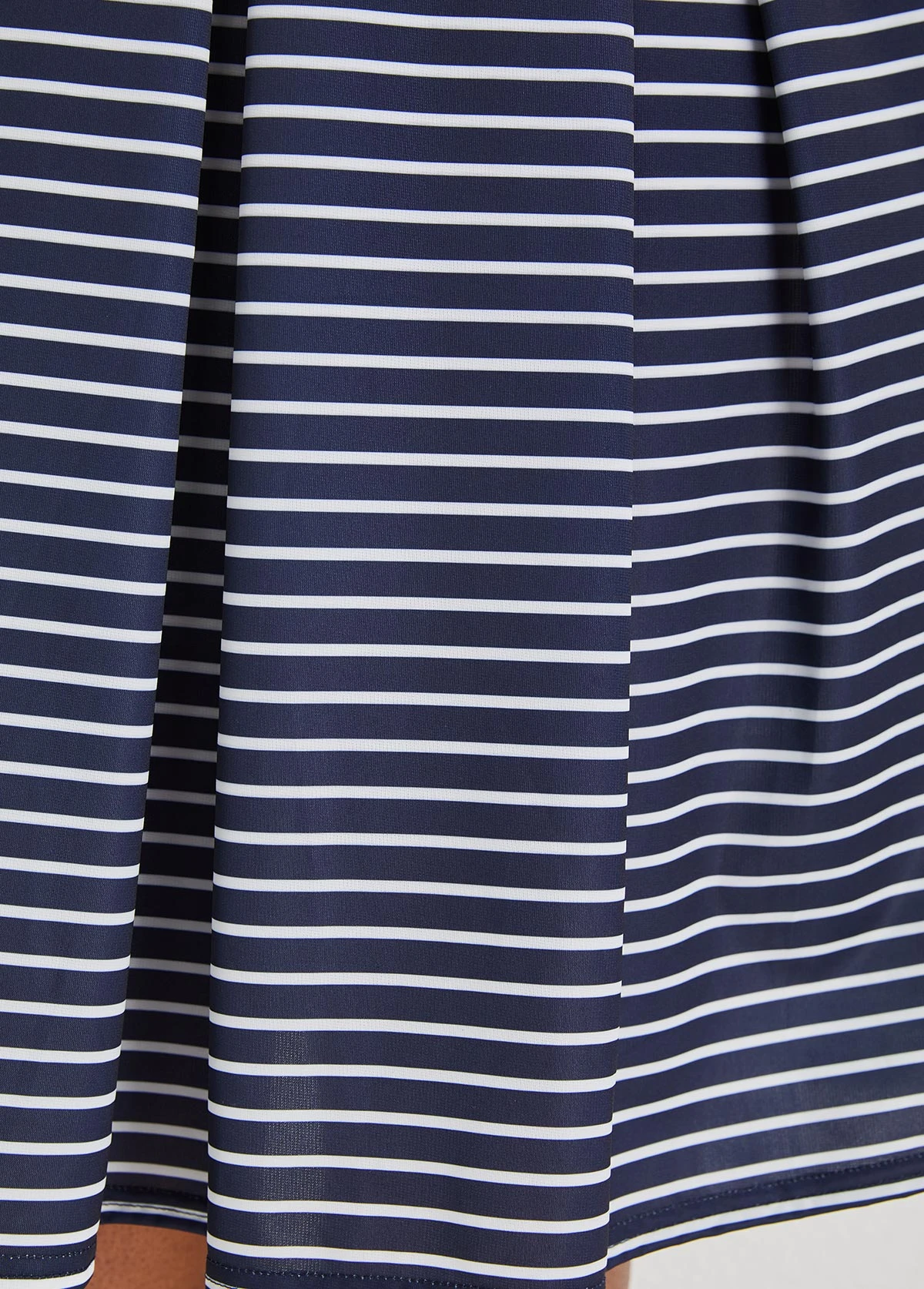 Patchwork Navy Striped Dress And Cardigan 6 Patchwork Navy Striped Dress And Cardigan - Image 6