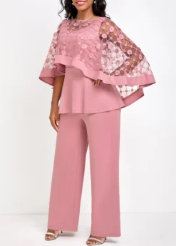 Long Three Quarter Length Sleeve Jumpsuit And Cardigan 7 Long Three Quarter Length Sleeve Jumpsuit And Cardigan -Elegance Swimwear Store 334771 P 16889877370392