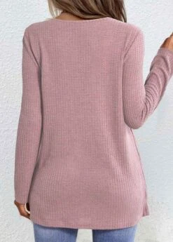 Plus Size Pink Fake 2in1 Plaid T Shirt 12 Plus Size Pink Fake 2in1 Plaid T Shirt -Elegance Swimwear Store 339131 P 1695026538923